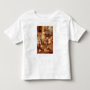 Triptych of the Temptation of St. Anthony Toddler T-Shirt