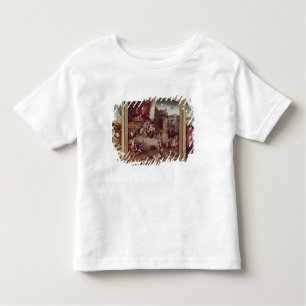 Triptych of the Temptation of St. Anthony Toddler T-Shirt