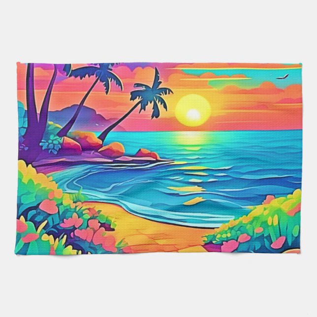 Triptych Tea Towel (Horizontal)