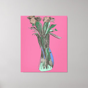 Triptych Wall Art ImperfectFlowers Still Bloom