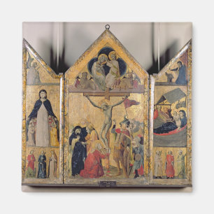 Triptych with Scenes from the Life of the Magnet