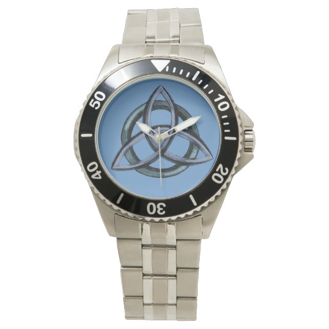 Triquetra (Blue) Watch (Front)