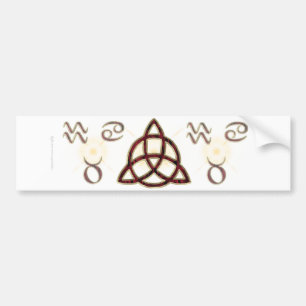 Triquetra Bumper Sticker