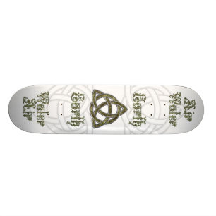 Triquetra Natural Air Earth Water Skateboard
