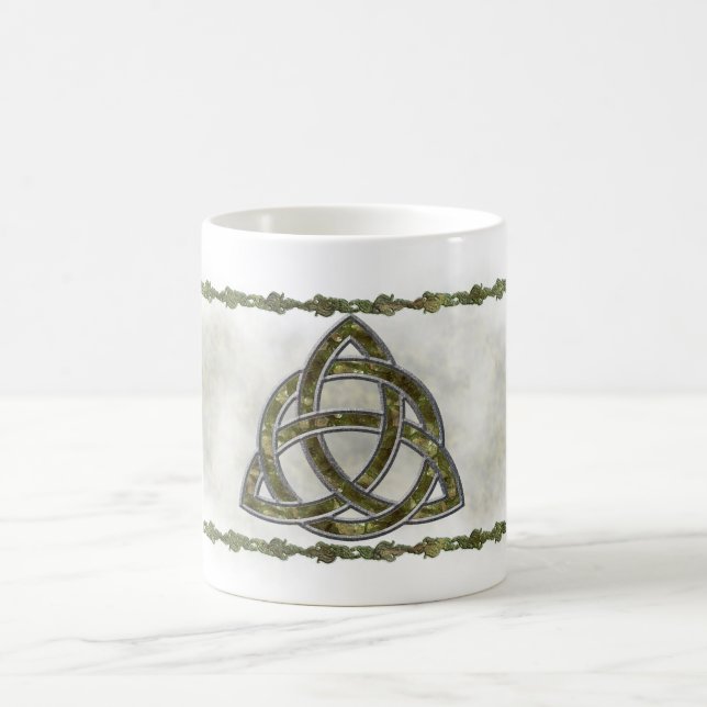 Triquetra Natural Coffee Mug (Center)