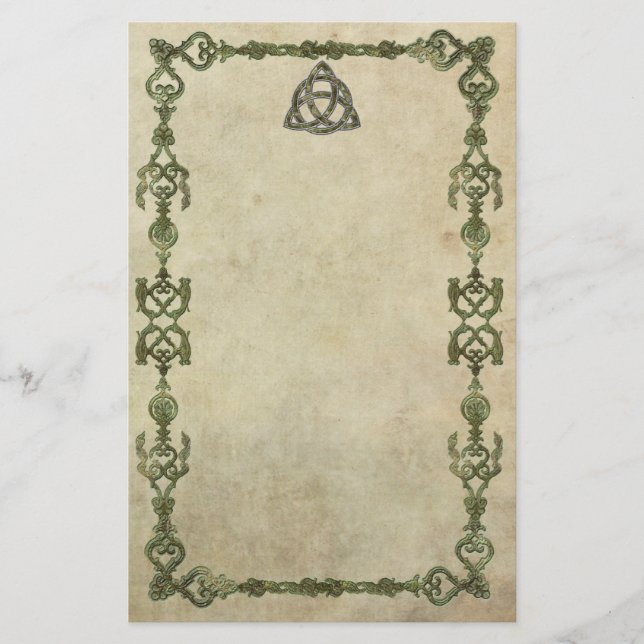 Triquetra Natural Stationery (Front)