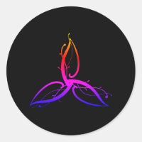 Triquetra Odin Norse Wicca Symbol Sticker