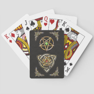 Triquetra Pentagram Tarot Playing Cards