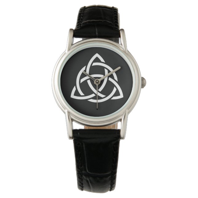 Triquetra Symbol Cheeky Witch® Watch (Front)
