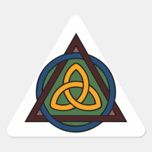 Triquetra Triangle Sticker
