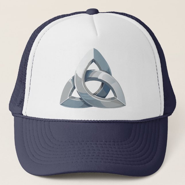 Triquetra Trucker Hat (Front)