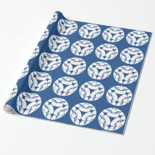 Trisected mokkos wrapping paper