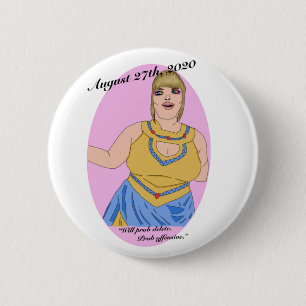 Trisha Paytas King Tut 6 Cm Round Badge