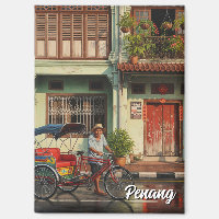 Trishaw Penang Malaysia Heritage Townhouse Travel