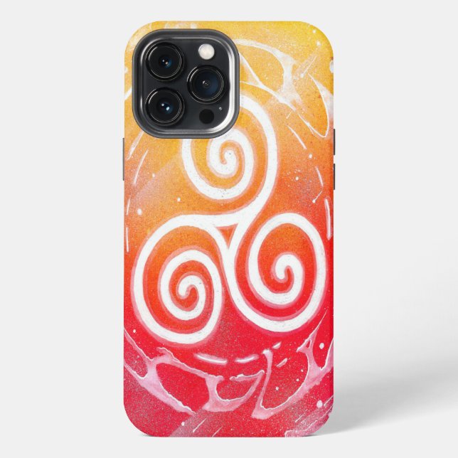 Triskel iPhone Case (Back)