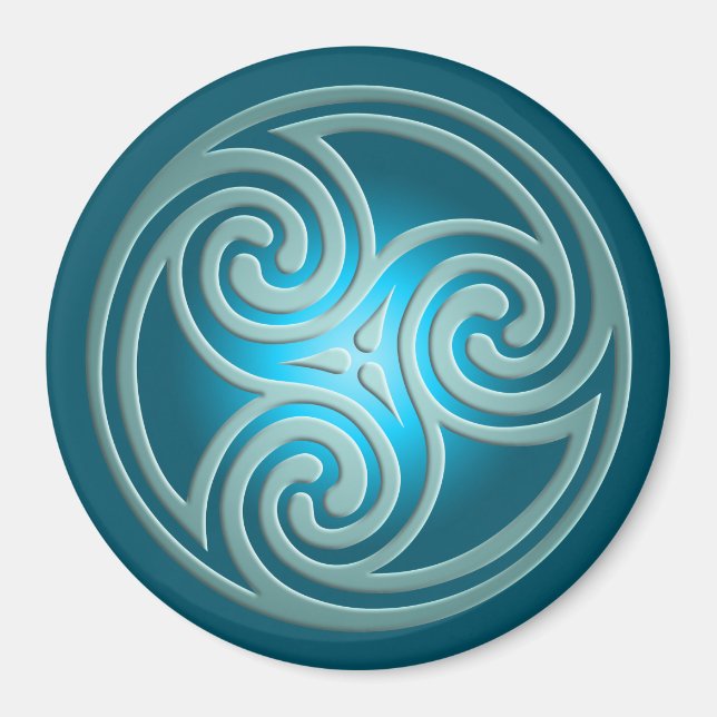 Triskelion Symbol CC0347 Magnet (Front)