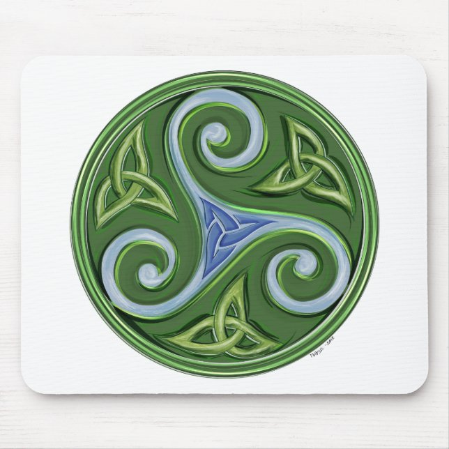 Triskelle Mouse Pad (Front)