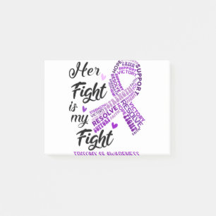 Trisomy 18 Awareness Her Fight is my Fight Post-it Notes