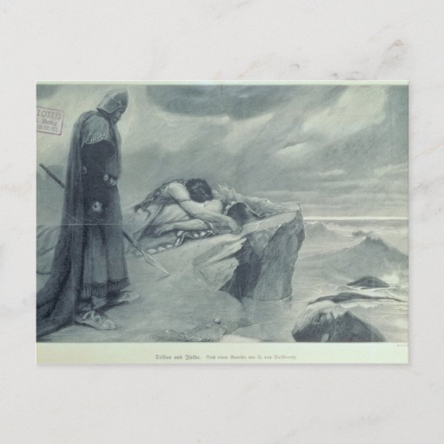 Tristan and Isolda' Postcard (Front)