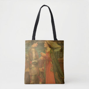 Tristan and Isolde by John William Waterhouse Tote Bag