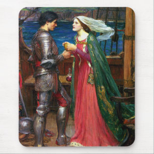 Tristan and Isolde, c. 1916 by John Waterhouse Mouse Pad