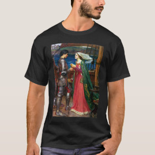 Tristan and Isolde, c. 1916 by John Waterhouse T-Shirt