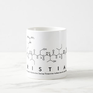 Tristian peptide name mug
