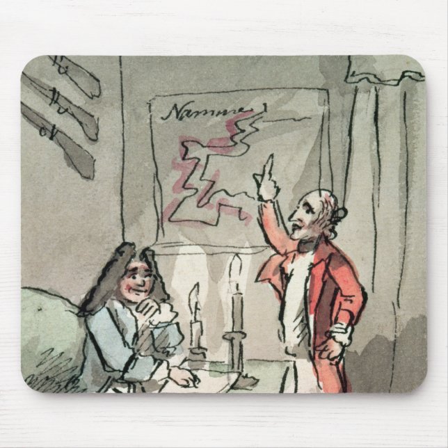 Tristram Shandy, 1786 Mouse Pad (Front)