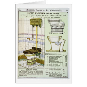Triton Closet from a catalogue of sanitary wares p