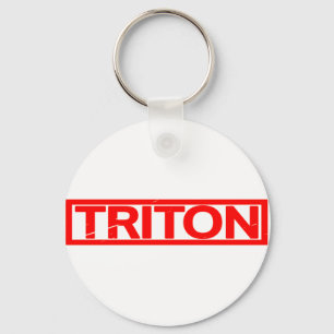 Triton Stamp Key Ring
