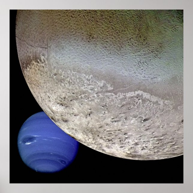 Triton with Neptune Poster (Front)