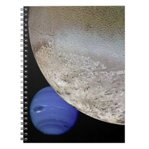 Triton with Neptune Spiral Notebook