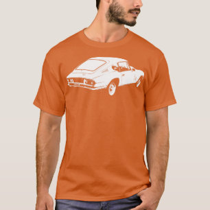 Triumph GT6 Mk3 1970s classic rear quarter monoblo T-Shirt