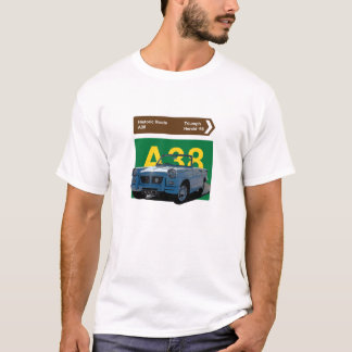 Triumph Herald 1966. British. Historic Route A38 T-Shirt
