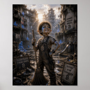 Triumph / Janitor / Building Courtyards Poster