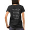 Triumph of Evil ** Edmund Burke quote -T-shirt