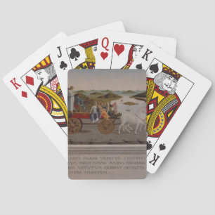 Triumph of Federigo da Montefeltro, Duke of Urbino Playing Cards