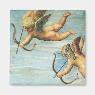 Triumph of Galatea, Angels detail by Raphael Magnet
