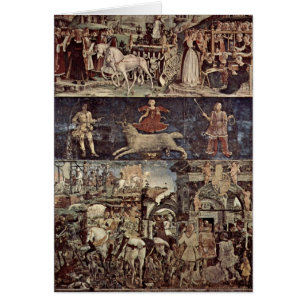 Triumph Of Minerva By Francesco Del Cossa