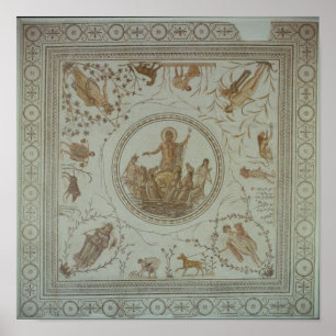 Triumph of Neptune and the Four Seasons Poster