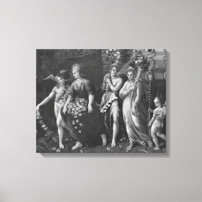 Triumph of Spring Canvas Print (Front)