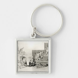 Triumph of the French People over the Monarchy Key Ring