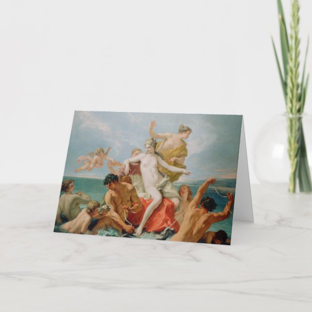 Triumph of The Marine Venus | Sebastiano Ricci Card (Front)