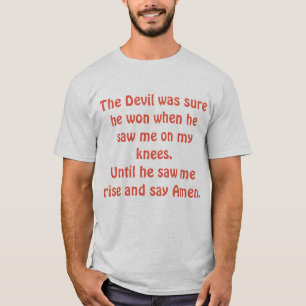 Triumph Over the Devil Tee