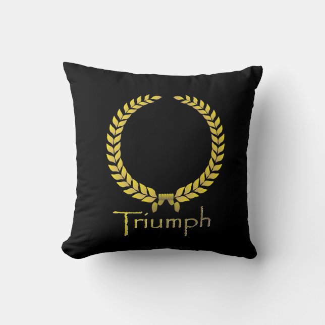 Triumph Pillow (Front)