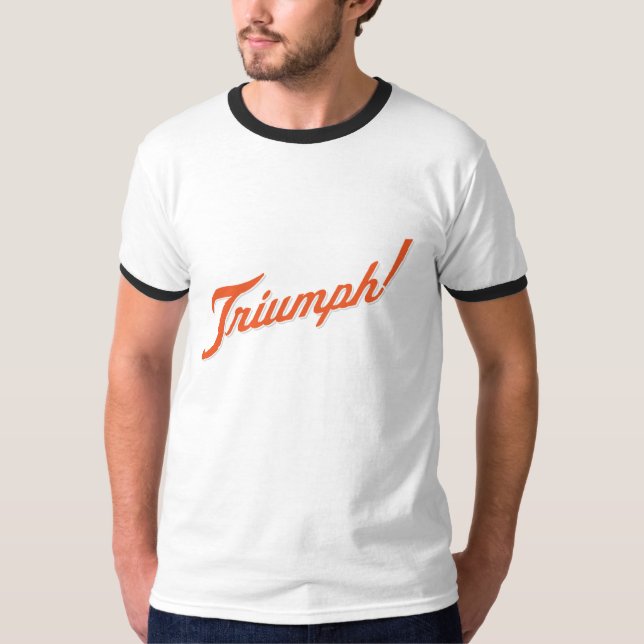 Triumph ringer T-shirt (Front)