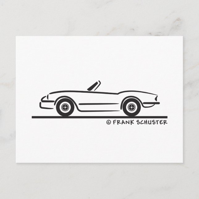Triumph Spitfire Postcard (Front)
