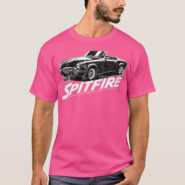 Triumph Spitfire Swash Design family T-Shirt (Front)