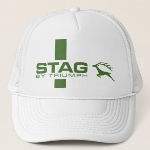 Triumph Stag Car Classic Vintage Hiking Duck Trucker Hat