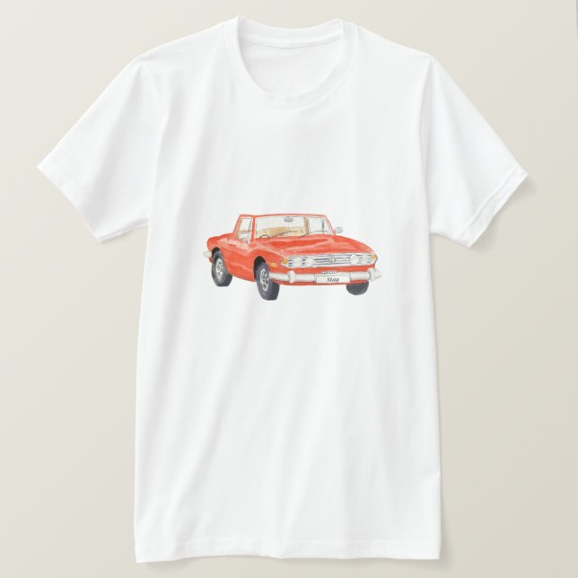 Triumph Stag T Shirt art customizable (Design Front)